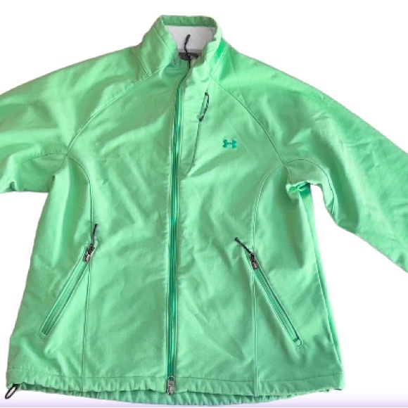 🔥 UNDER ARMOUR ColdGear insulated jacket women’s coat size Large L - Picture 8 of 16